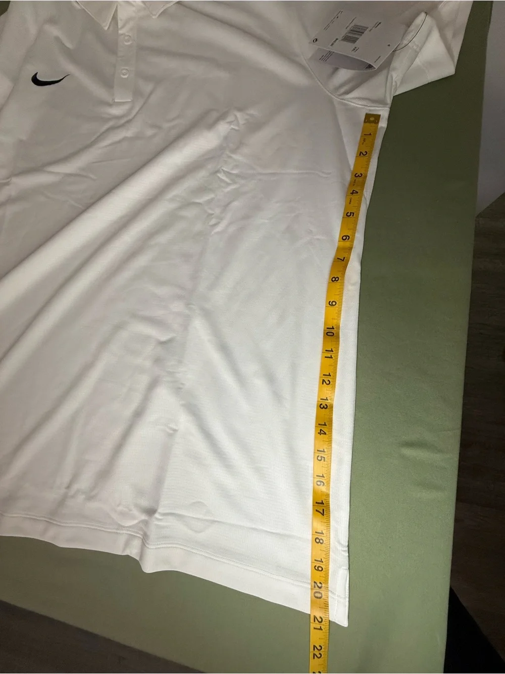 Nike Dri-FIT Polo Shirt White NWT Men’s XXL Golf Athletic